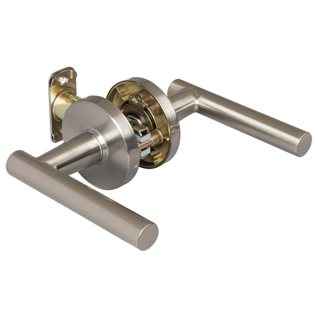 Door Lever Set Closet / Hall / Passage Function Contemporary Style Riley Collection