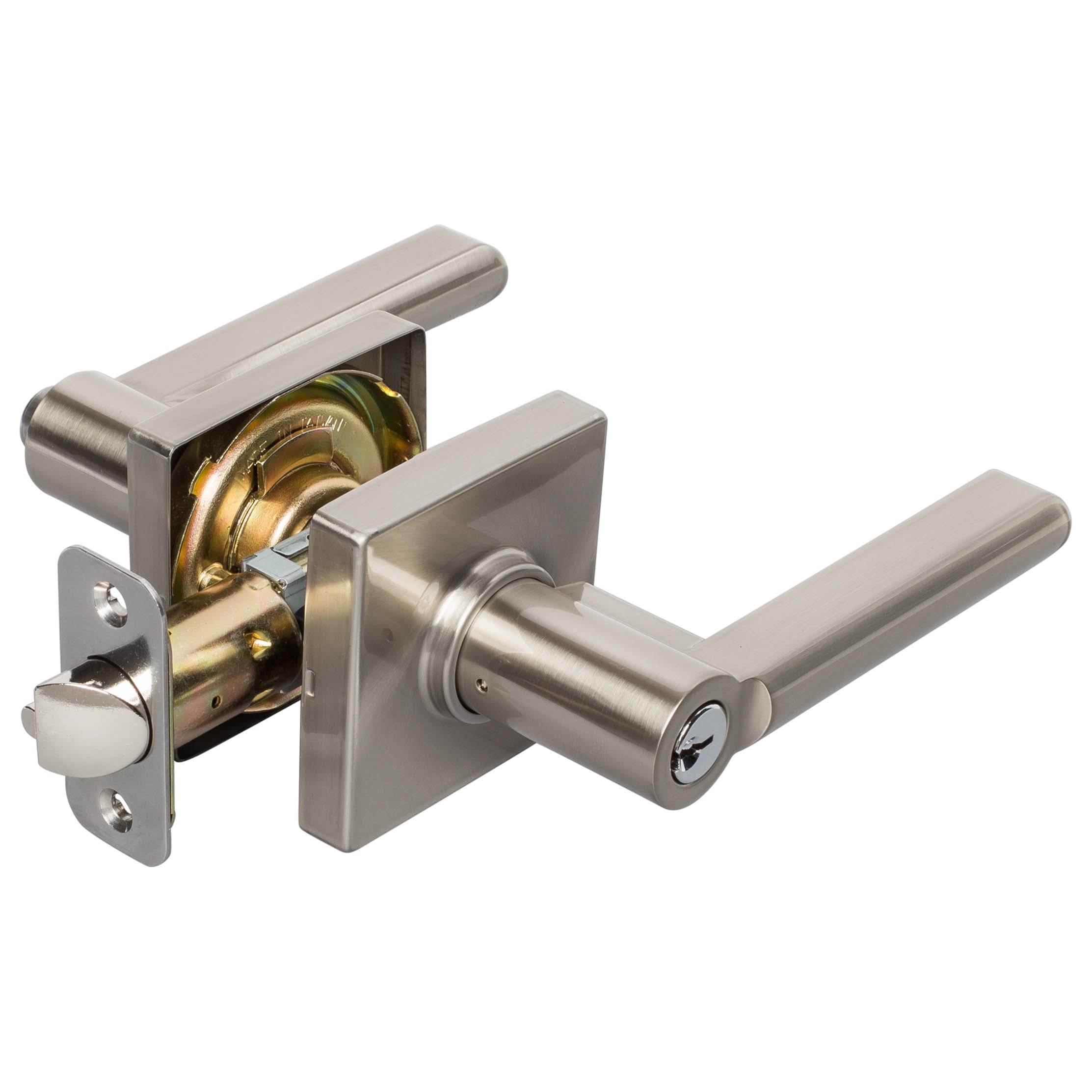 Door Lever Set Keyed / Entry Function Contemporary Style Harper Collection