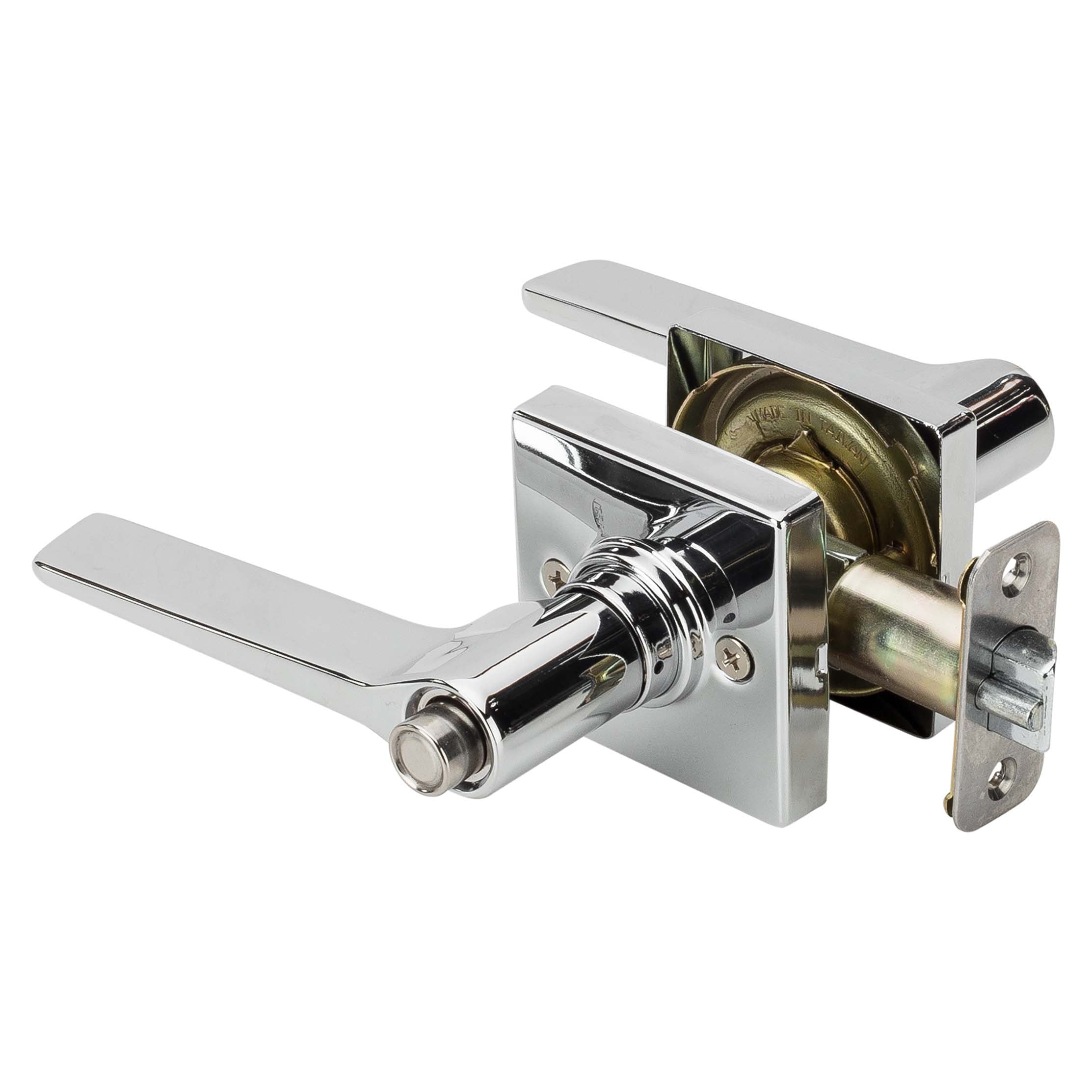 Door Lever Set Keyed / Entry Function Contemporary Style Palm Collection